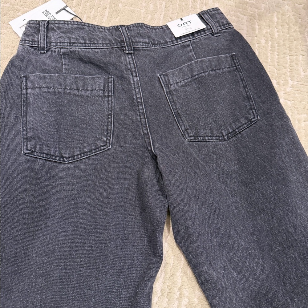 Classic High-Rise Black Women's Jeans NWT 6/28 - Picture 3 of 5